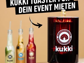 Kukki Cocktail Toaster mieten Cocktailmaschine Event Münster Events