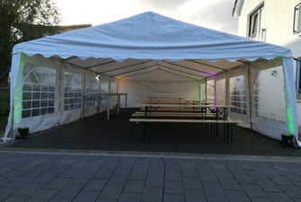 16 x 8m Zelt - Partyzelt - Festzelt - Eventzelt
