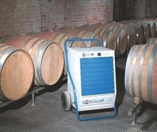 Bautrockner / Entfeuchter für 125 m², max. 52 l/24 h