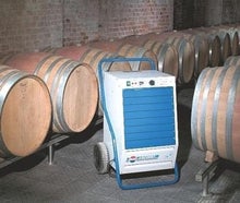 Bautrockner / Entfeuchter für 125 m², max. 52 l/24 h