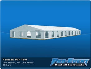 Festzelt 10 x 18m