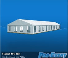 Festzelt 10 x 18m
