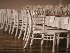 Hochzeitsstuhl "Chiavari" weiß