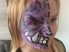 KINDERSCHMINKEN FACEPAINTING GLITZERTATOO