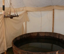 Badestube - Mittelalter Badehaus, Zuber