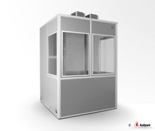 Audipack Doppel Dolmetscherkabine für Übersetzer / Sprecher usw.