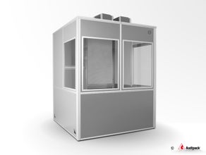 Audipack Doppel Dolmetscherkabine für Übersetzer / Sprecher usw.
