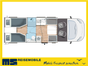 Wohnmobil - Reisemobil - Mietmobil - Modell 2025 mieten**Chausson 777 GA** Bilder sind Modelbeispiele - Galerie - Bild 2