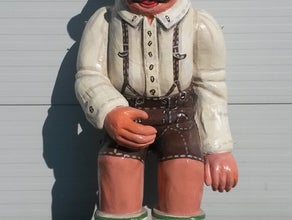 Zünftiger Bayer Figur, Bayern, München, Bier