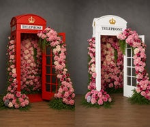 Florale Telefonzelle, Selfie Point, Fotopoint, Eventdekoration, Centerdekoration, Promotion, Messe, Branding