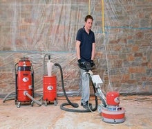 Tellerschleifer Ø ca. 400 mm mit Absaugvorrichtung