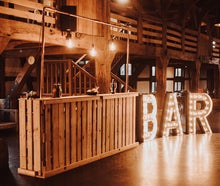 Palettenbar - Bambusbar - Leuchtbar - Zirkusbar - Spültheke - Event - Veranstaltung