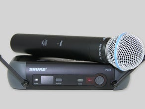 Kabelloses Funkmikrofon Shure Beta 58A / mit Empfänger PGX24E · VERSAND MÖGLICH