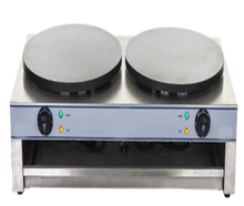 Electric Crepe Maker doppel / Crepes / Crepeplatten / Crepesmaker / Crepe-Eisen