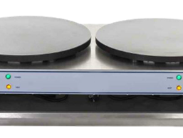Electric Crepe Maker doppel / Crepes / Crepeplatten / Crepesmaker / Crepe-Eisen