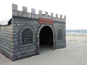 Kerker,  Gefängnis , Gruselschloss, Halloween Dekoration