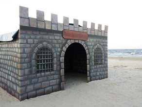 Kerker, Gefängnis , Gruselschloss, Halloween Dekoration