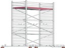Rollgerüst Arbeitsbühne 0,75x1,8 Arbeitshöhe 8,3m