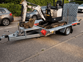 Minibagger Mieten Bobcat E10 Leihen Baumaschinenvermietung Bagger