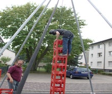 Kistenstapeln
