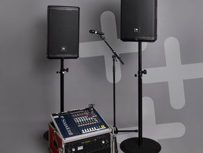 Kleine Musikanlage mieten – Partyanlage bis 60 Gäste, passt in jeden Pkw