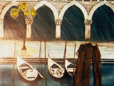Venedig Kulisse, Venzianisch, Italien, Kanal, Boot