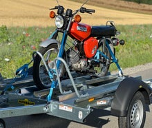 Motorradanhänger von Humbaur zu vermieten