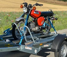 Motorradanhänger von Humbaur zu vermieten