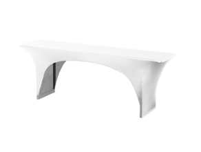 Stretchhusse für Festzelttisch weiss 70 cm