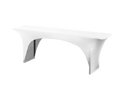 Stretchhusse für Festzelttisch weiss 70 cm