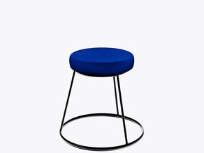 Hocker ALICE, blau