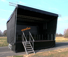 Bühne / Eventbühne / Konzertbühne von 20qm bis 50qm