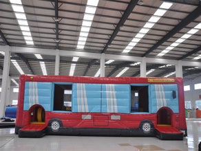Hüpfburg Bus XXL