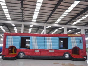 Hüpfburg Bus XXL