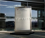 Outdoor-Informations-Aufsteller, beleuchtet