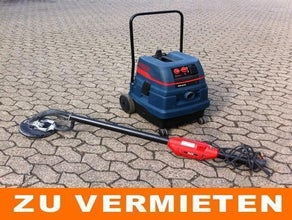 Langhalsschleifer / Deckenschleifer mit Feinstaubsauger