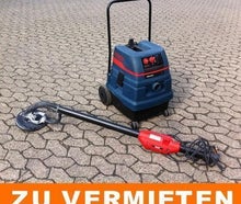 Langhalsschleifer / Deckenschleifer mit Feinstaubsauger