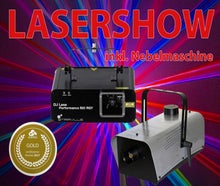 Stairville DJ Lase Performance 150 RGY Laser-Show Licht-Show Partylicht inkl. Nebelmaschine!!!
