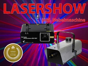 Stairville DJ Lase Performance 150 RGY Laser-Show Licht-Show Partylicht inkl. Nebelmaschine!!!