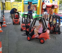 Kinder Gabelstaplerparcours