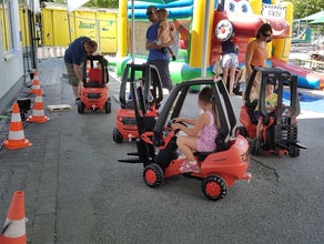 Kinder Gabelstaplerparcours
