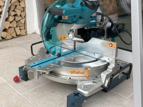 Makita Kapp- und Gehrungssäge LS1019L, Hochleistungssäge mit Laser