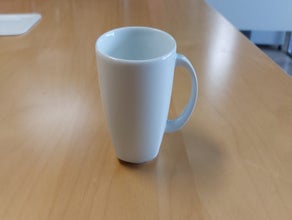 Kaffee-Obertasse 0,2l "Quadro" weiß - Tasse