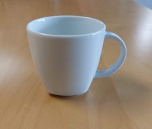 Kaffee-Obertasse 0,2l "Quadro" weiß - Tasse