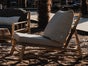 Bambus Lounge Sessel / Stuhl beige - Galerie - Bild 3