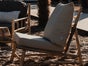 Bambus Lounge Sessel / Stuhl beige - Galerie - Bild 3