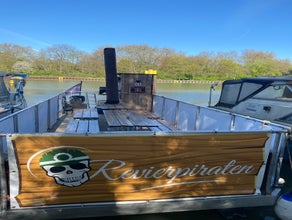 Partyboot / Partyfloß Wellerman für Junggesellenabschied (JGA) Geburtstagsparty u.v.m. ab Hafen Oberhausen