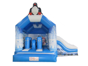 Hüpfburg Pinguin