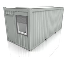 Bürocontainer 20 Fuss 6,00x2,50m