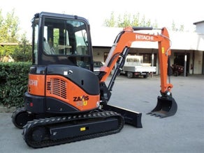 Kompaktbagger 3,5 Tonnen mit Rotationsschnellwechsler und Kabine, Bagger, Minibagger, Raupenbagger